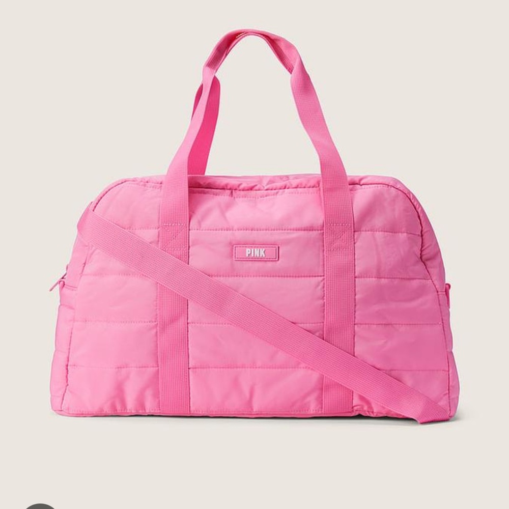 Victoria Secret Pink Duffle Weekend Bag